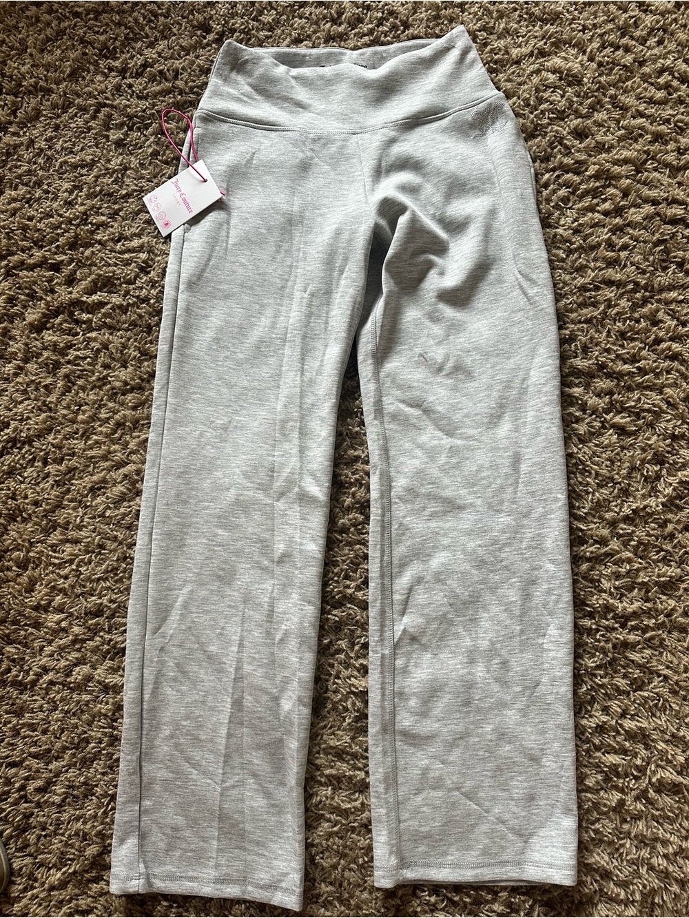 Juicy Couture Light Heather Gray sport pants size juniors small